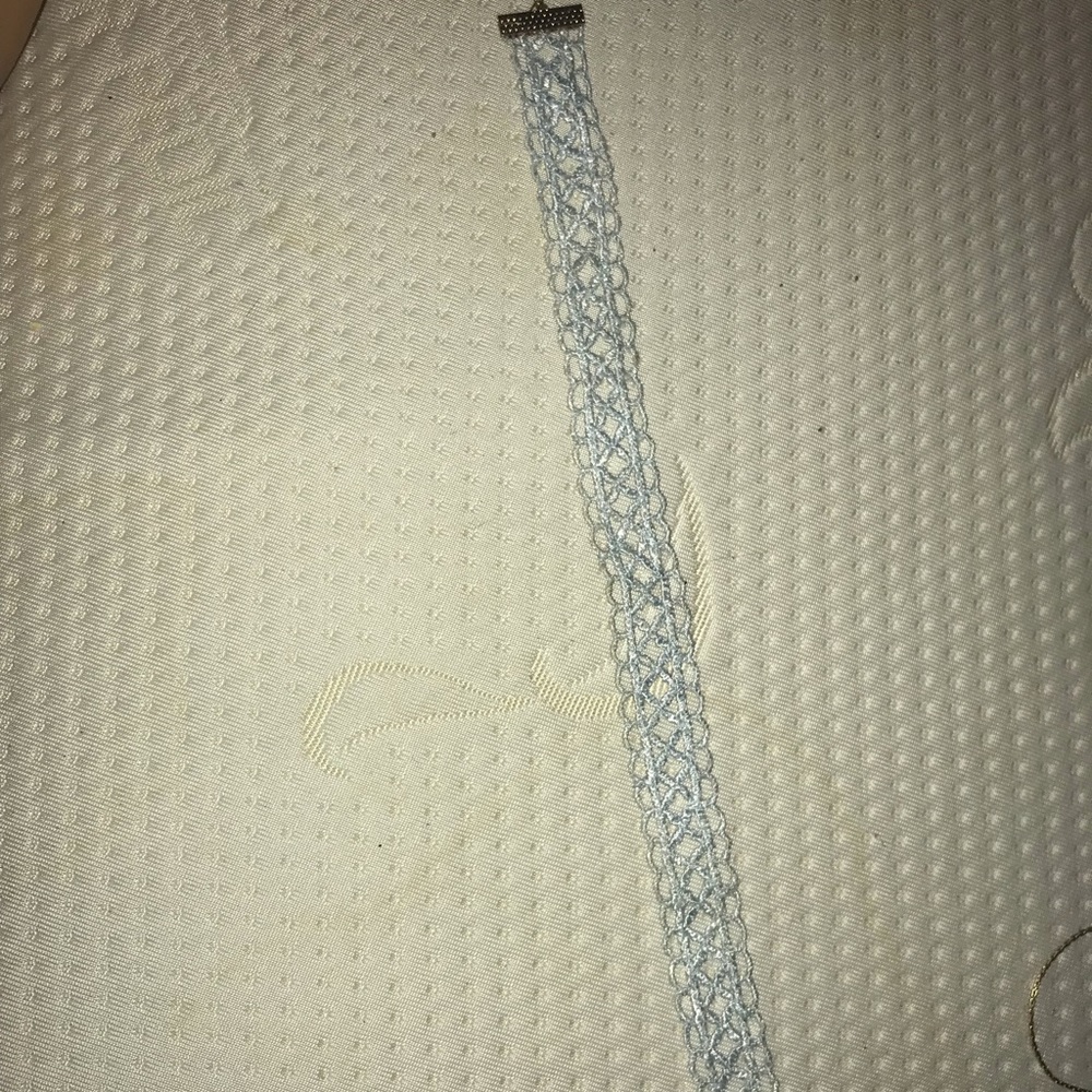 Light blue forever 21 choker
